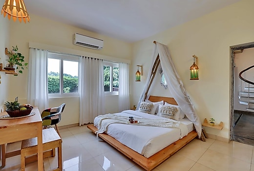 Luxurious 3 BHK farmhouse With Pvt Pool & Garden