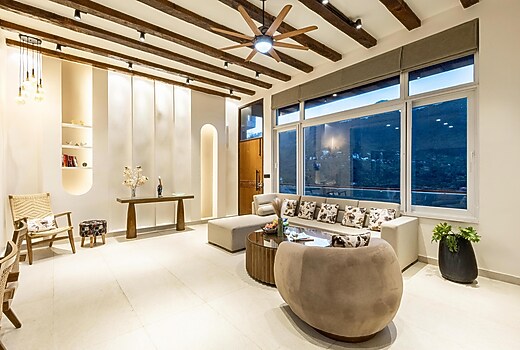 3 BHK Villa With Balcony & Lake View