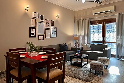 The Lush Homes E block GK 2 | ENTIRE 3 BHK APARTMENT
