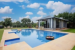 Lavish 4 BHK Farm with Pond and Gazebo, Sohna