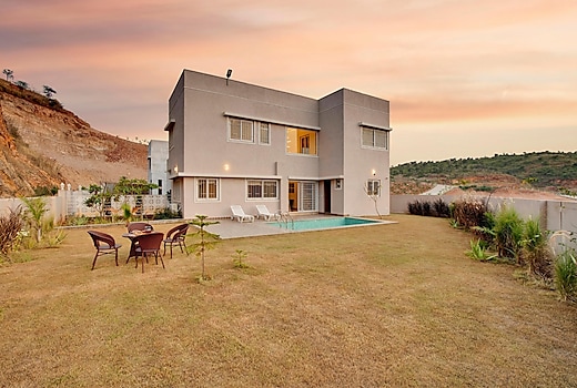 Elegant 3 BHK Villa with Pool & Caretaker in Udaipur