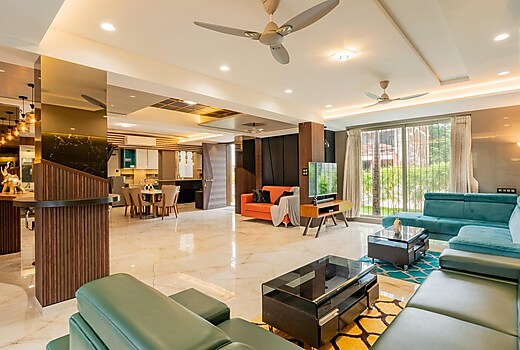 3 BHK Villa with Pure Veg Food and Pool