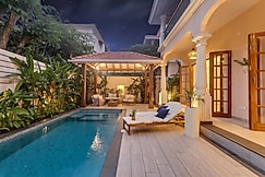 3 BHK villa with Pvt Pool, Bar & Gazebo, Goa