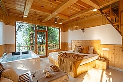 Jibhi Peaks Duplex Cottage With A Hot Tub - Bastiat Stays, Anni