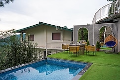 ELIVAAS 2 BHK with Outdoor Pool & Gaming room | Alpine Peak, Parwanoo