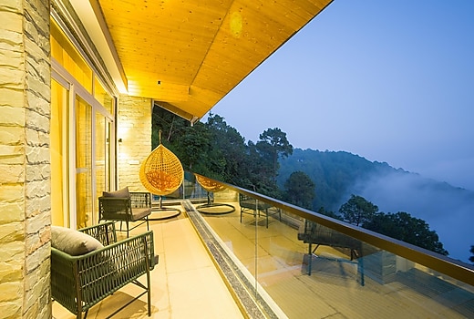 ELIVAAS 2 BHK with Pool & Bar | Alpine Den