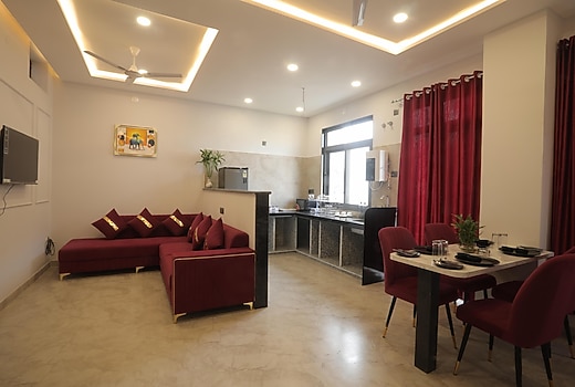 Earthen Bliss Luxury 2BHK Apt with Balcony