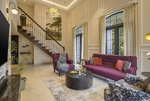 Serene 3BHK Duplex with Pool in Assagao | Hireavilla