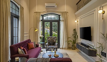 Serene 3BHK Duplex with Pool in Assagao | Hireavilla