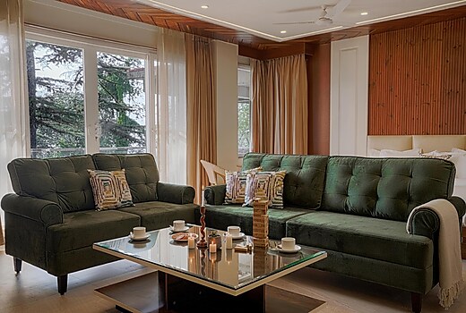 SaffronStays Library Enclave