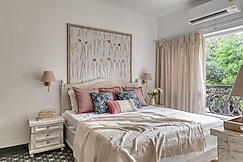 tisyastays | Grandiosa 1BHK Apartment with Rooftop Pool & Gym , Close to beach, Goa