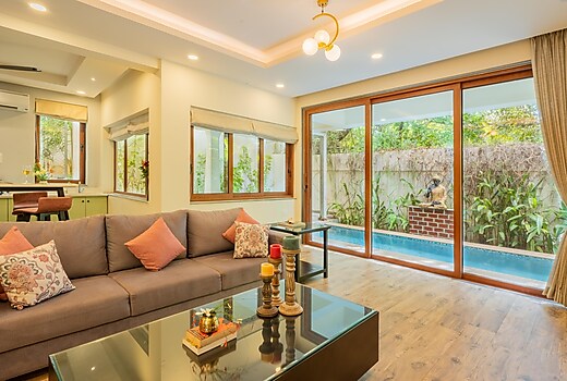 Luxury 2 BHK with Private Pool at a Serene Spot