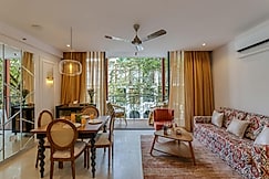 Luxe 1BHK Suite Apartment, 10 mins to Candolim Beach | Hireavilla, Goa