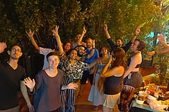 Jomo Hostel Cafe and Bar in Arambol, Goa