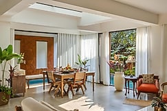 tisyastays | Casa 2565 3BHK Lux Villa with Private Pool & Jacuzzi, Close to beach, Goa