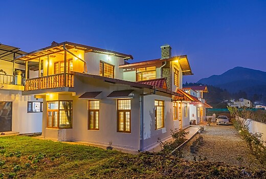 Alaya Stays 3BHK Rose Haven near Kainchi Dham