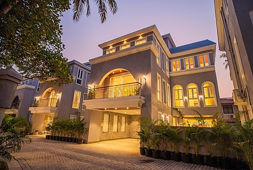 ELIVAAS Solace Teal 5 BHK Villa with Yoga Space and Pvt Pool