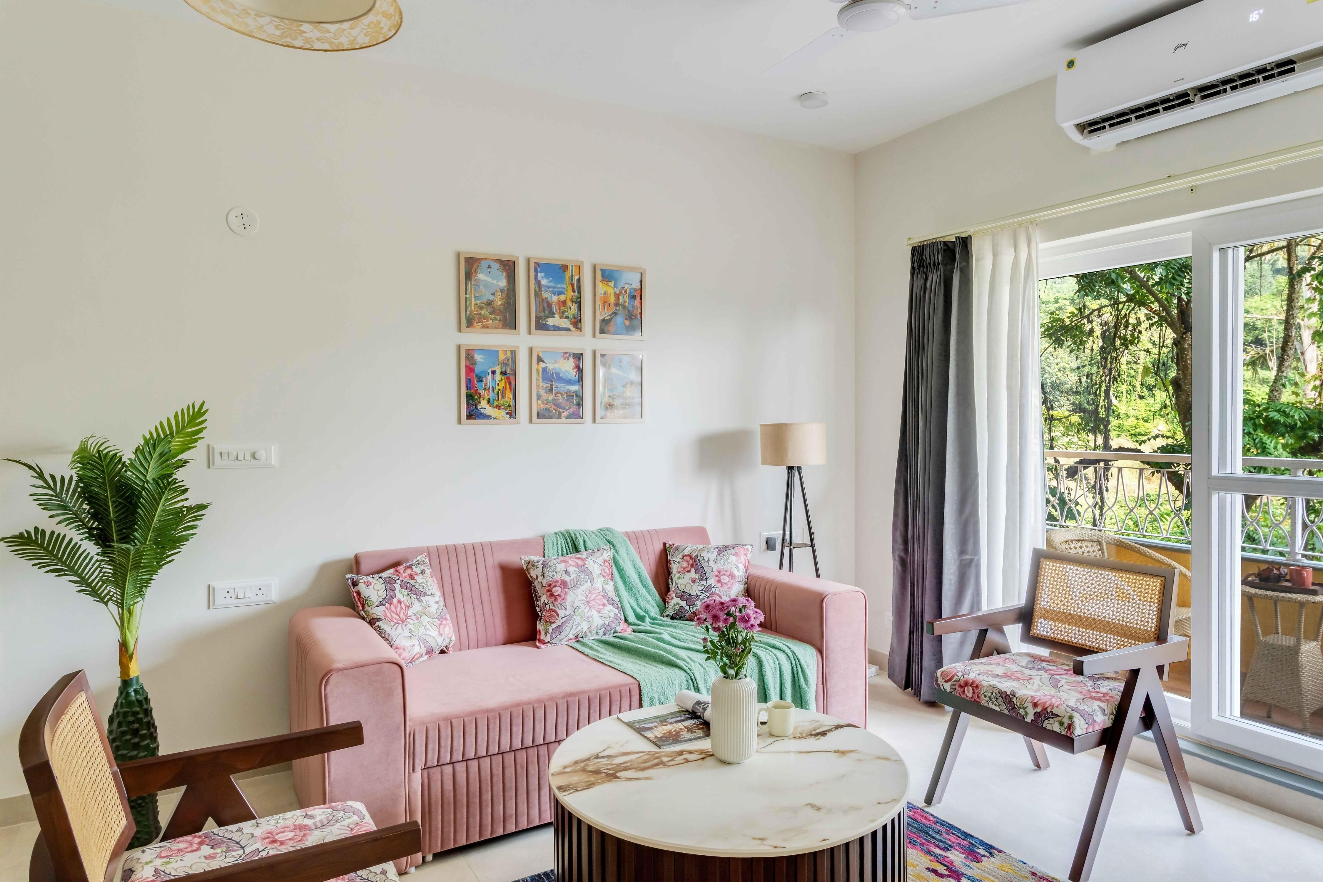 tisyastays | Velvet 1BHK Apartment - Tap to explore photos