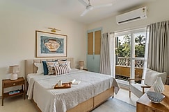 tisyastays | Wind Chimes 1BHK Apartment with Pool & Gym , Close to beach, Goa