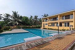 tisyastays | Casa de Viva 1BHK Apartment with Pool & Gym , Close to beach, Goa