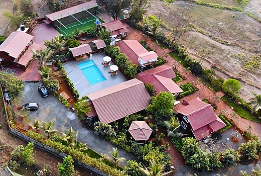 Stay Leisurely Crimson Bricks & Woods, Resort style Cottages Karjat