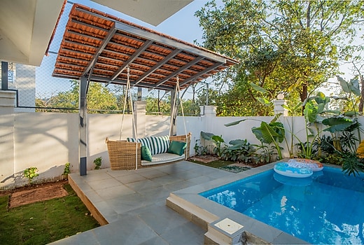 ELIVAAS Villa Paraiso 4 BHK with Pool & Bar