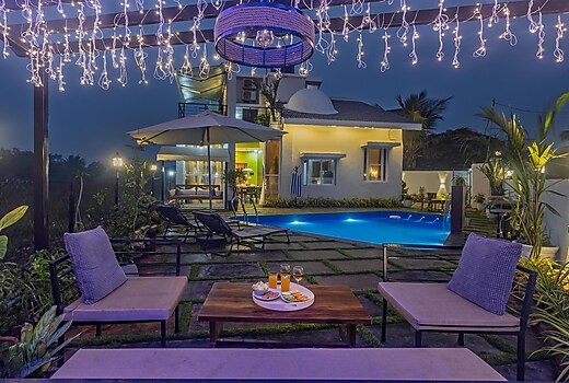Serene 2 BHK Retreat in Alibaug with Private Pool