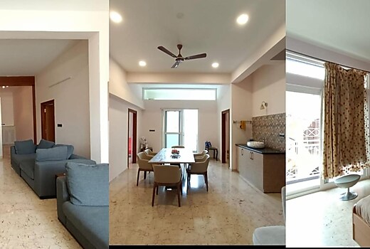 Elegant 5BHK Family Friendly Service Apartment Near Airport Banglore