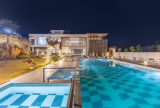 Elegant 4 BHK Villa with Private Movie Theatre & Pool