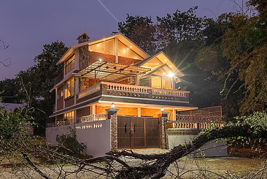 Alaya Stays Rahta Villa | 3 bhk with balcony & Patio