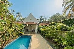 ELIVAAS Maison 10 | Luxe 4 BHK Villa With Pvt Pool, Garden & Portuguese Charm, Goa