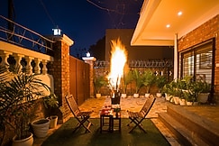 Classy 2 BHK Retreat With Picturesque Balcony & Outdoor Patio, Dehradun