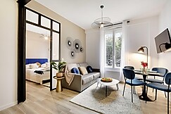 Lovely apartment - 1BR/4P - Buttes-Chaumont, Paris