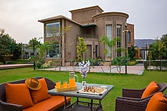 ELIVAAS Noah's Ark 3 BHK Villa with Pvt Pool, Garden & Gazebo, Jaipur