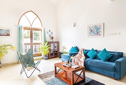 Modern luxury duplex villa with swimming pool in Siolim: C9