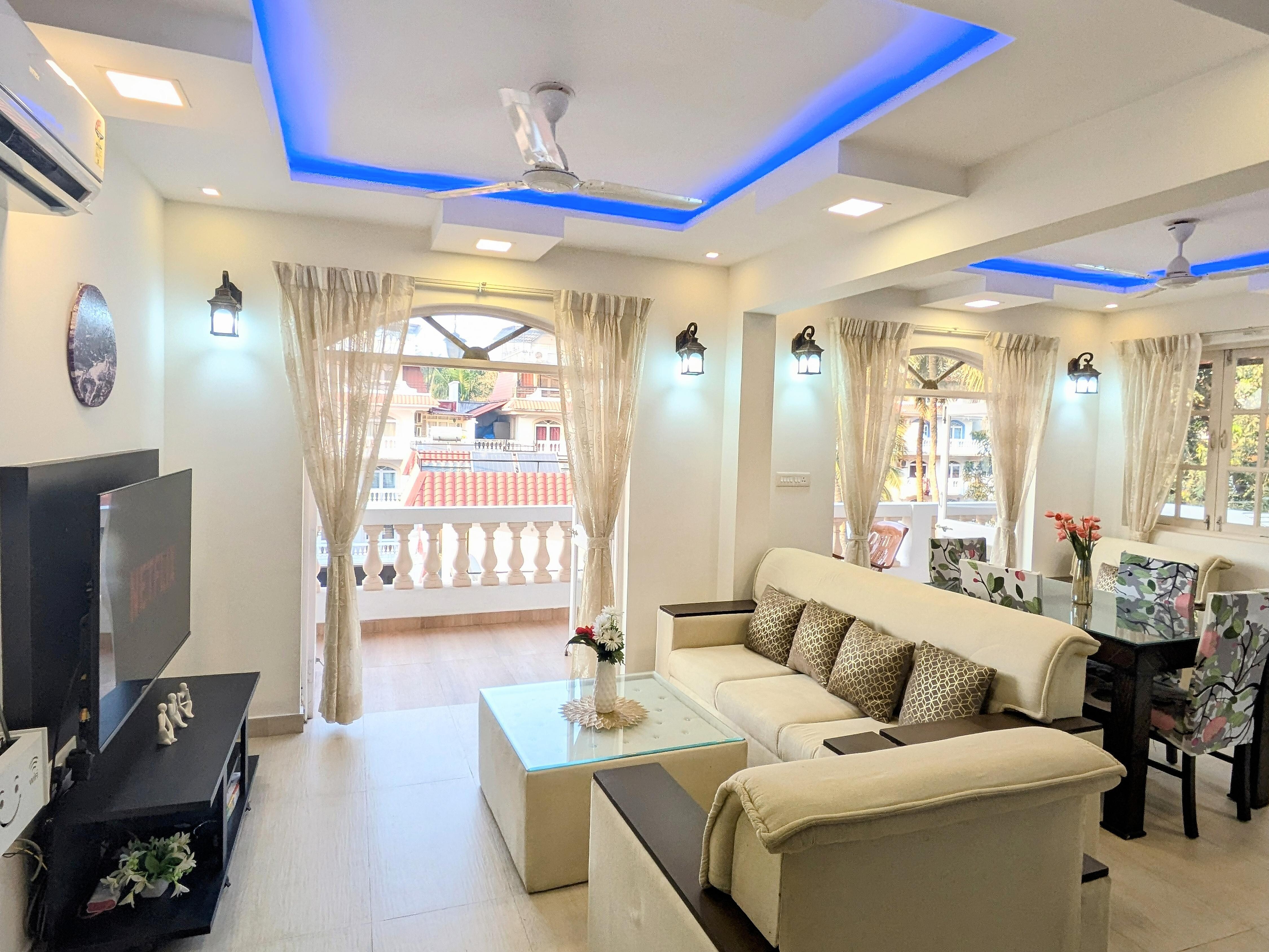 Sapnahomes 2BHK Penthouse near famous Colva beach - Tap to explore photos