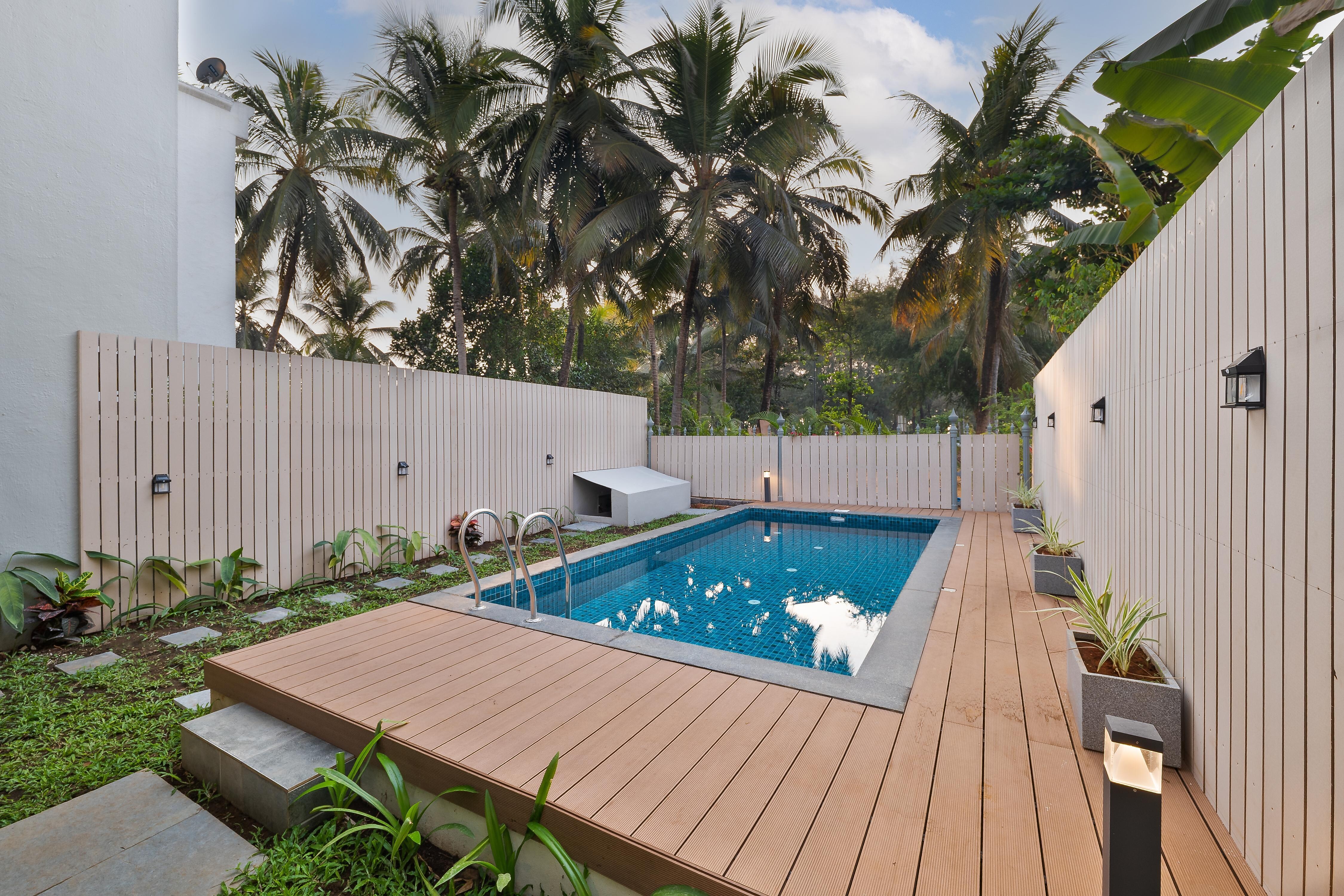 Melhor stays villa CZ-1 4BHK villa with private pool@ Miramar north goa - Tap to explore photos