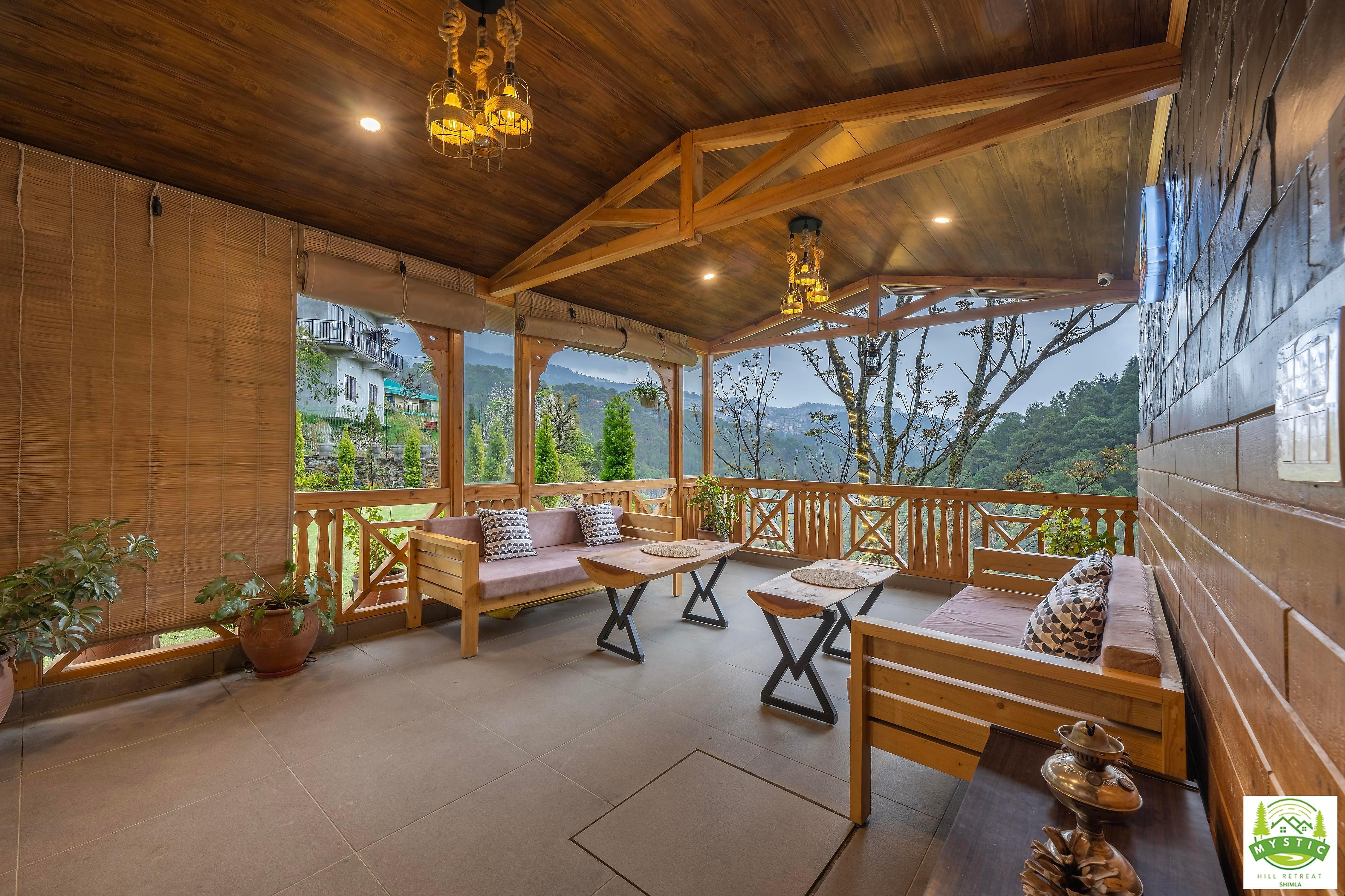 Silent woods 3 bhk wooden cottage - Tap to explore photos