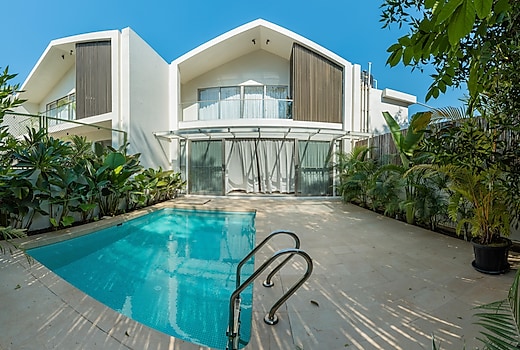 ELIVAAS Mirai Leo | 3 BHK Villa Near Vagator Beach With Pool