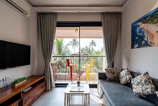 Luxurious & Spacious 1BHK Suite. Nr Candolim Beach