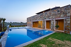 ELIVAAS The Kanota Retreat| 4 BHK Villa Near Kanota Dam With Pvt Pool & Hill Views, Jaipur