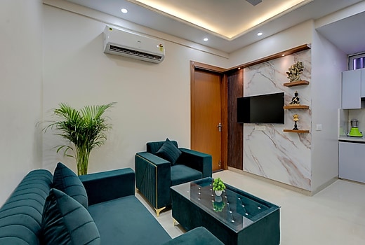 The Lodgers 1 BHK Service Apartment Near Artemis Hospital