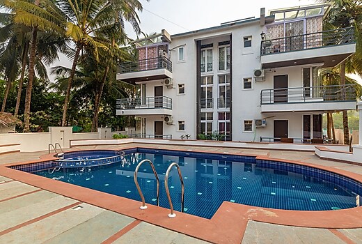 New Luxurious 2BHK with swimming pool in Siolim