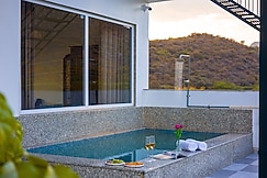 Alaya Stays Kasturi | 4 BHK Pet Friendly Villa With Views of Sajjangarh Palace, Nathdwara