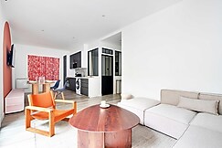 Charming apt with patio - 2BD4P - Monceau Park, Paris