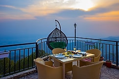 Alaya Stays Archees Villa | 6 BHK property with gaming zone, attic and 360 mountain views, Kasauli