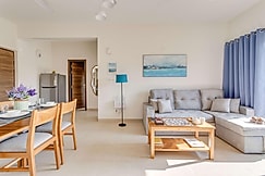 tisyastays | Blue Serenity 2BHK Apartment with Pool & Gym , Close to beach, Goa