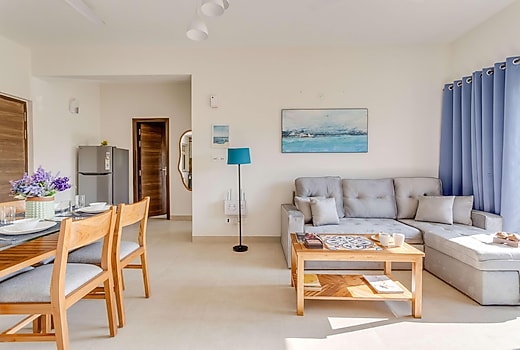 tisyastays | Blue Serenity 2BHK Apartment