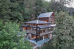 ELIVAAS Signature Blushing Pines Retreat Stunning 3-BHK Hillside Getaway with Attic & Indoor Pool, Bhowali