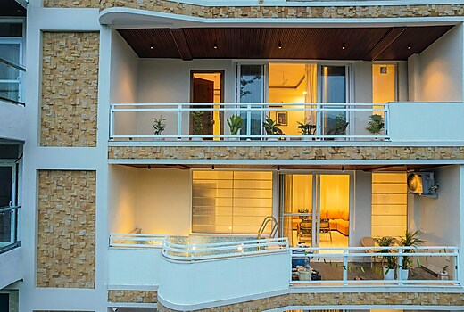 Alaya Stays Udgam Vilas 3-BHK Apartment